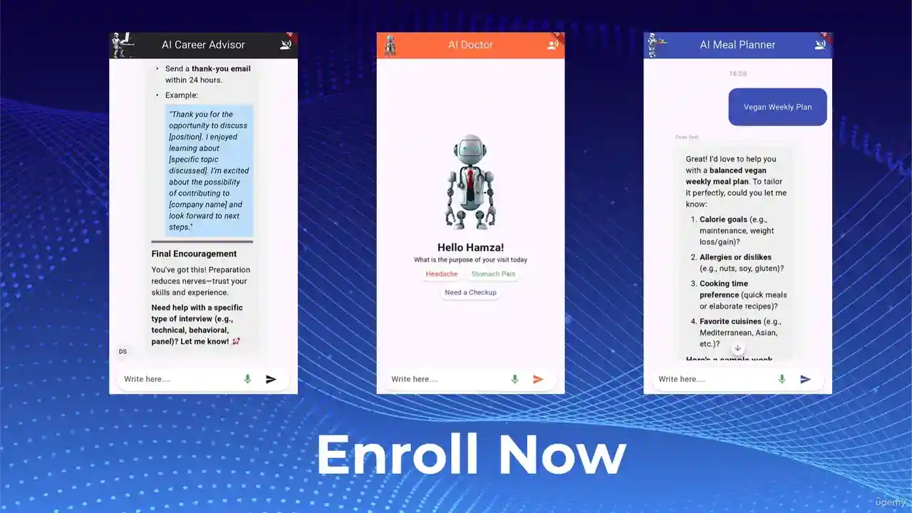 آموزش ساخت چت بات سفارشی با Flutter و Deepseek AI