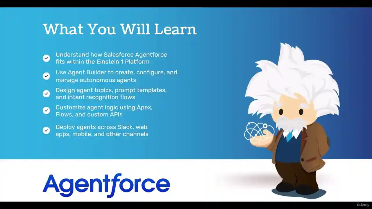 آموزش ساخت عامل هوش مصنوعی خودمختار در Salesforce Agentforce