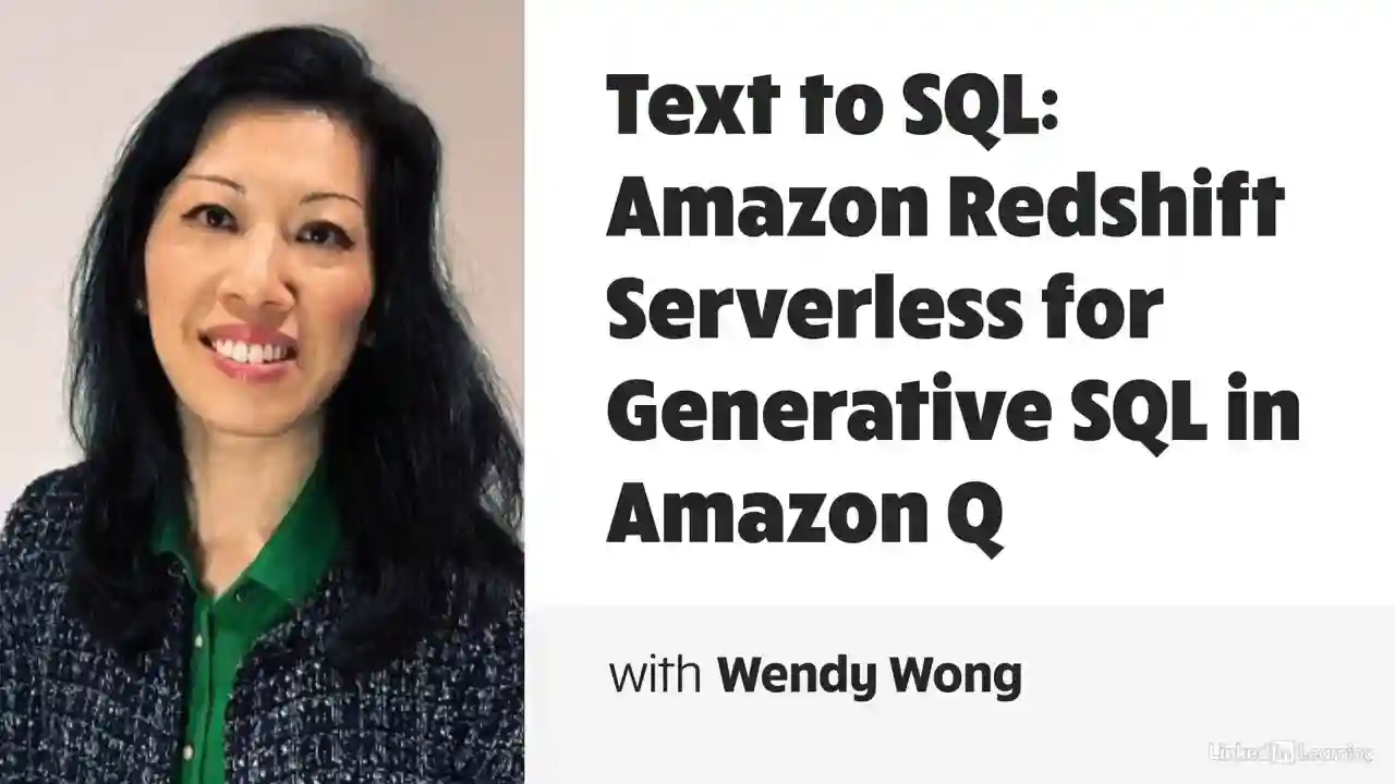آموزش تولید SQL با Amazon Redshift Serverless و Amazon Q