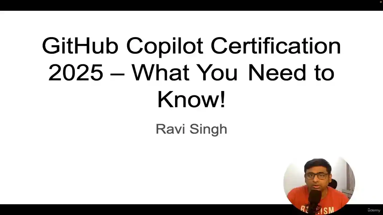 آموزش گواهینامه GitHub Copilot 2025